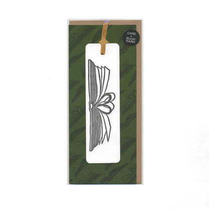 Bookmark Card - BOOK HEART