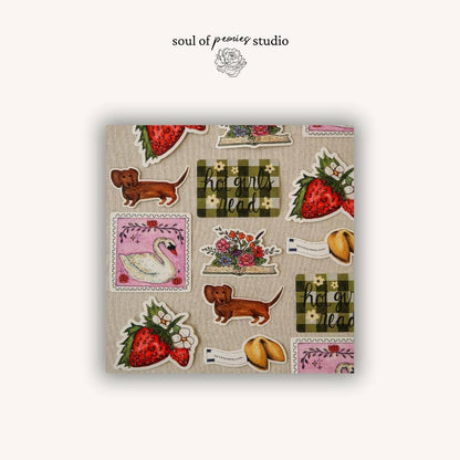 Hot Girls Read Vinyl Sticker