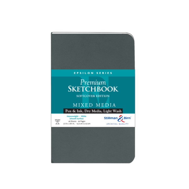 Stillman & Birn Mixed Media Sketchbook - Epsilon Series