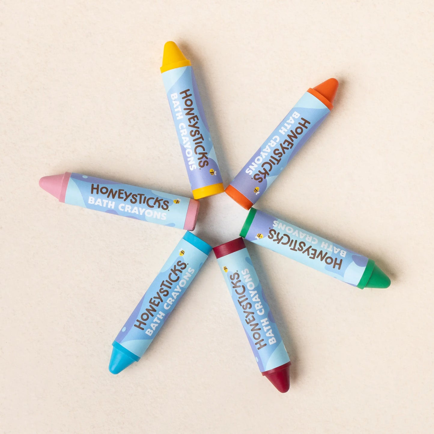Honeysticks Bath Crayons Super Jumbo 6pk
