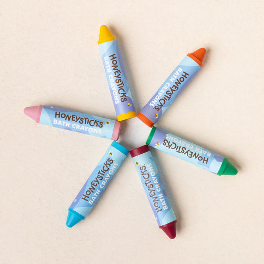 Honeysticks Bath Crayons Super Jumbo 6pk