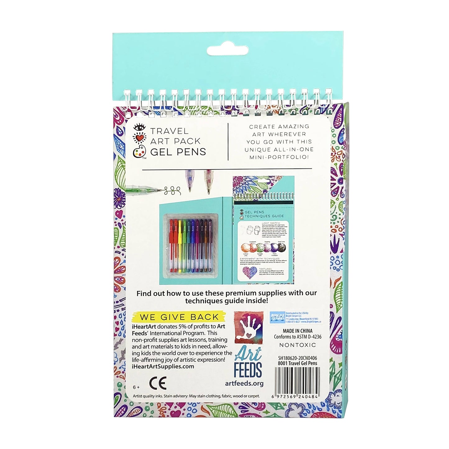 IHeartArt Travel Art Pack Gel Pens