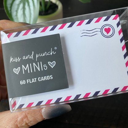 Airmail Variation Minis™ Flat Notecard Set of 60 