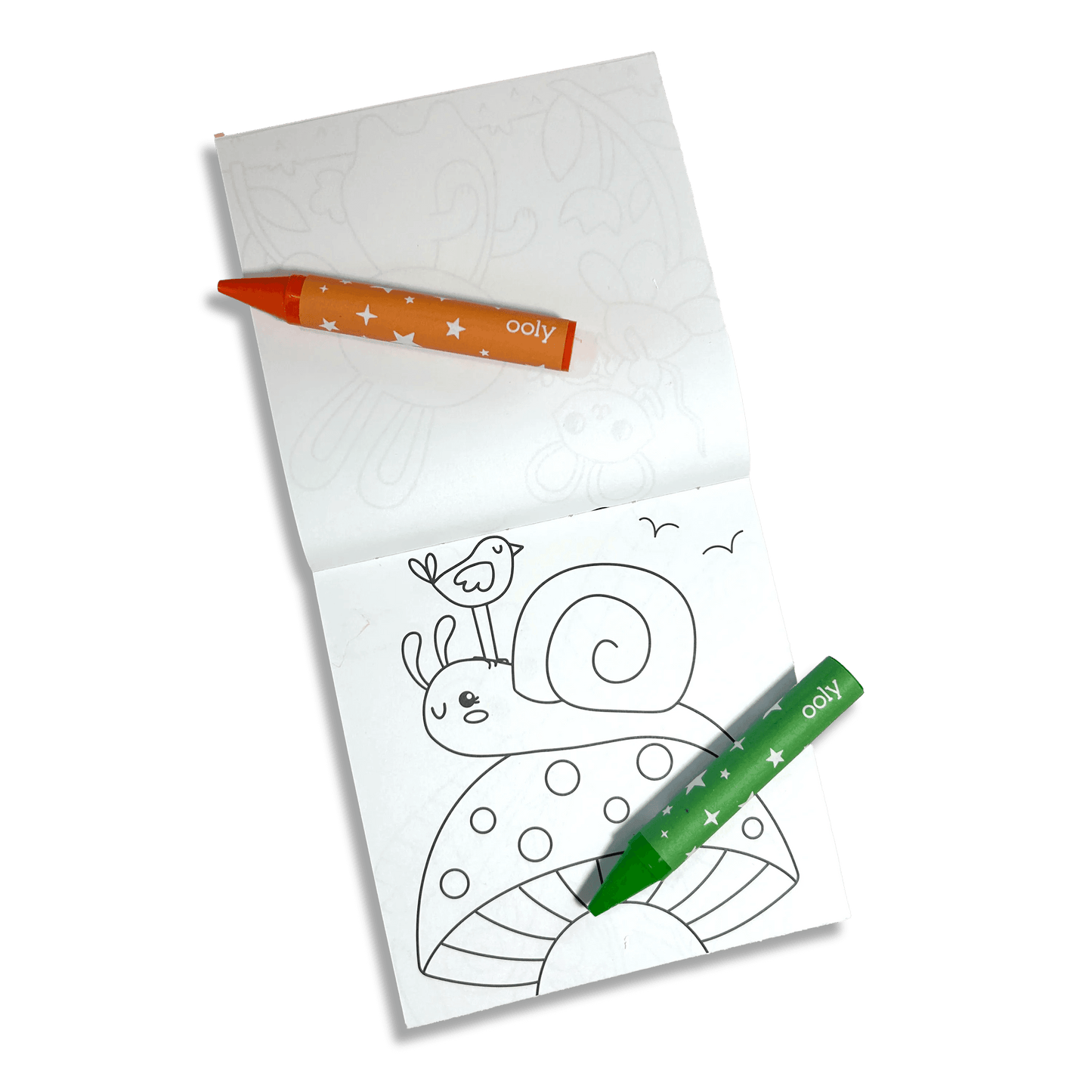 Carry-Along: Coloring Book Set (10 PC) - Garden Pals