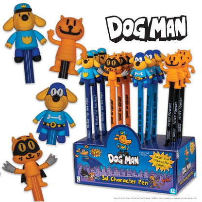 Dog Man Character Pen