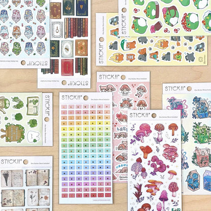 Winged & Wild Sticker Sheet