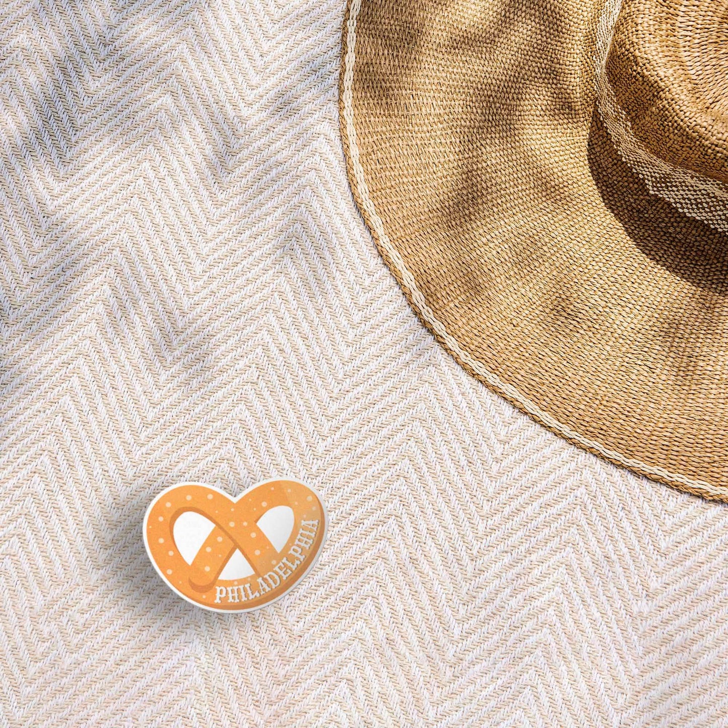 Philly Soft Pretzel Sticker