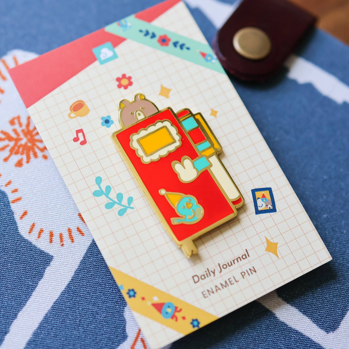 Enamel Pin - Daily Journal