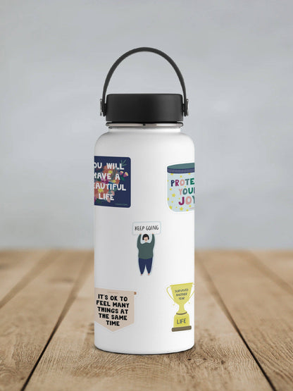 Keep Going Matte Vinyl Sticker