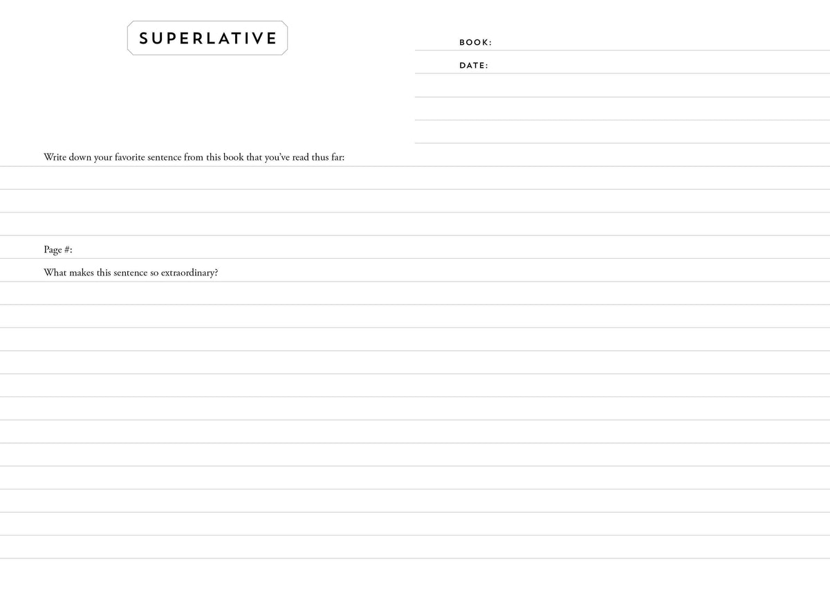 Must-Read Classics: A Book Club Journal for Bibliophiles