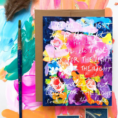 Look For The Light — Everyday Card