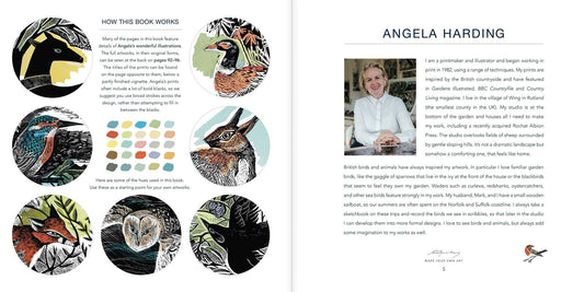 Angela Harding Coloring Book by