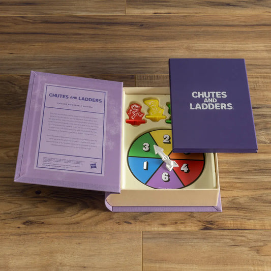 Chutes and Ladders Vintage Book Shelf Edition