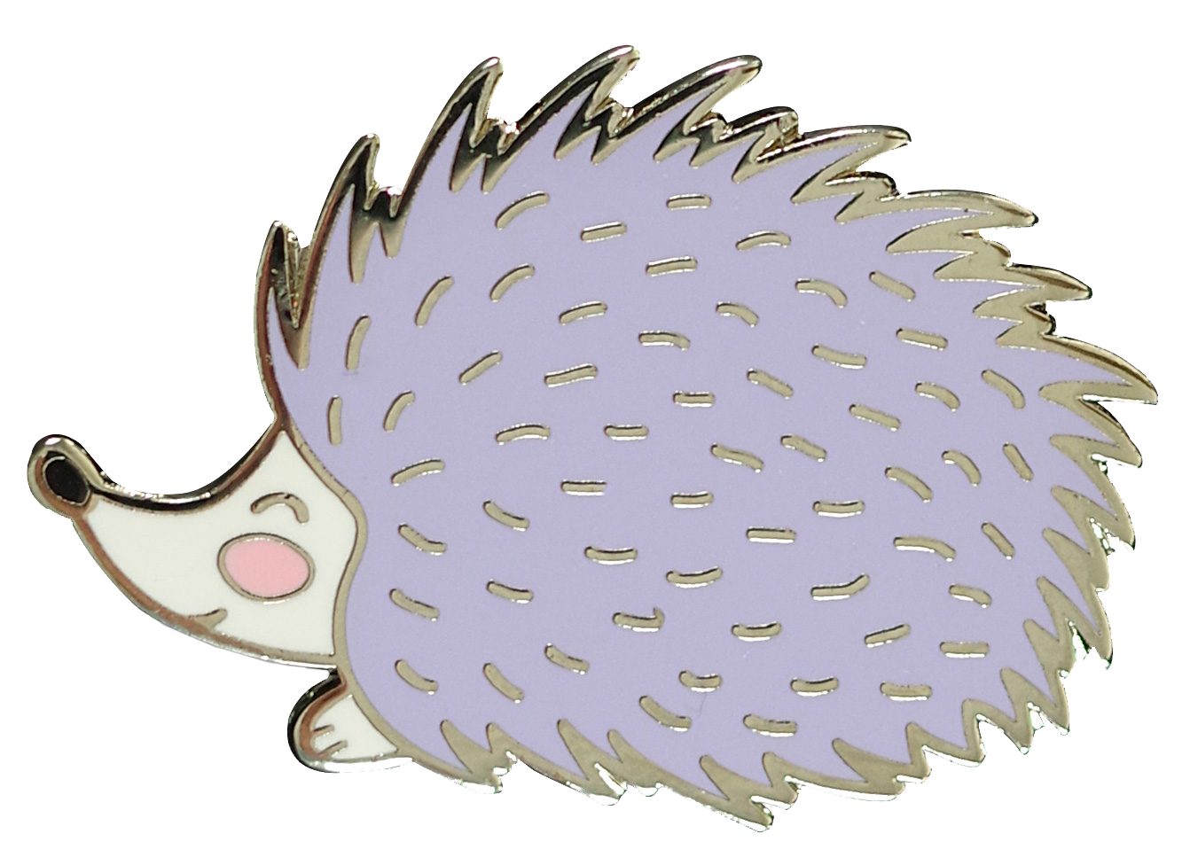 Hedgehog Enamel Pin