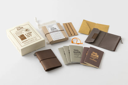 TRAVELER'S Notebook - Card Size - 20th Anniversary Set - Brown