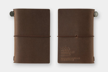 TRAVELER'S Notebook - Card Size - 20th Anniversary Set - Brown