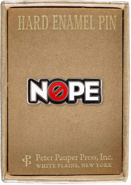 Nope Enamel Pin