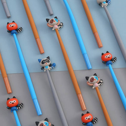Raccoon Wiggle Gel Pen