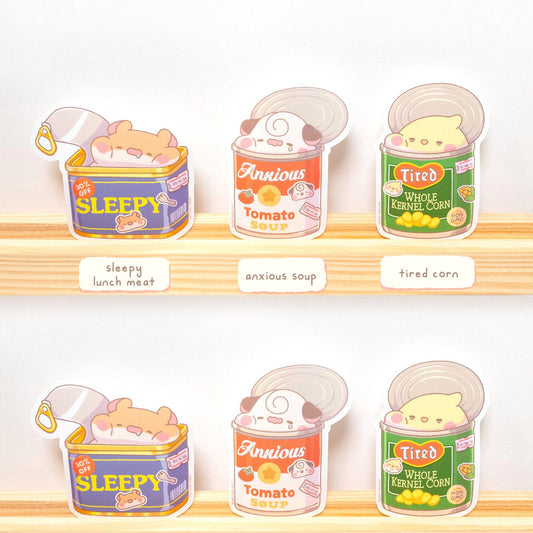 Sleepy Lunch Meat Sticker