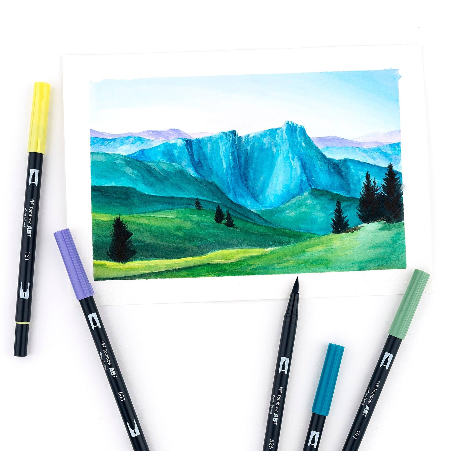 Dual Brush Pen Art Markers