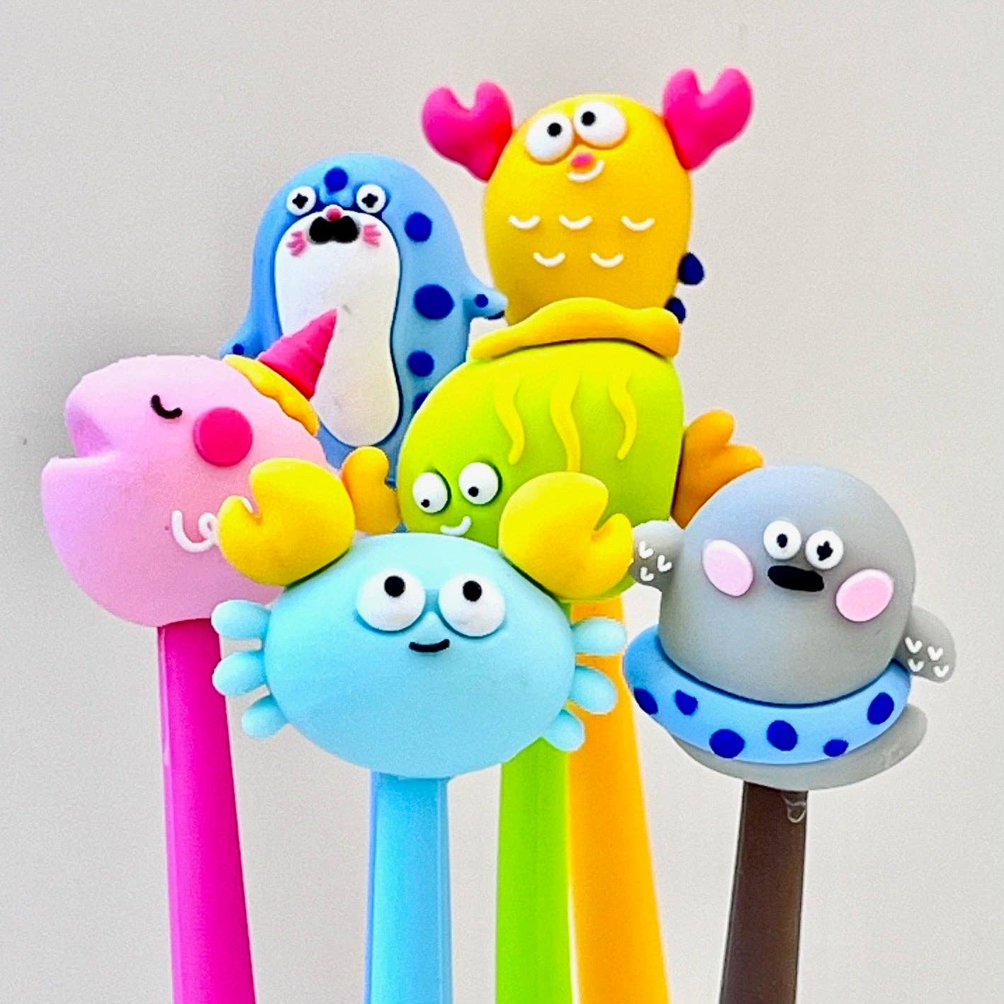 HAPPY SEA ANIMALS GEL PEN