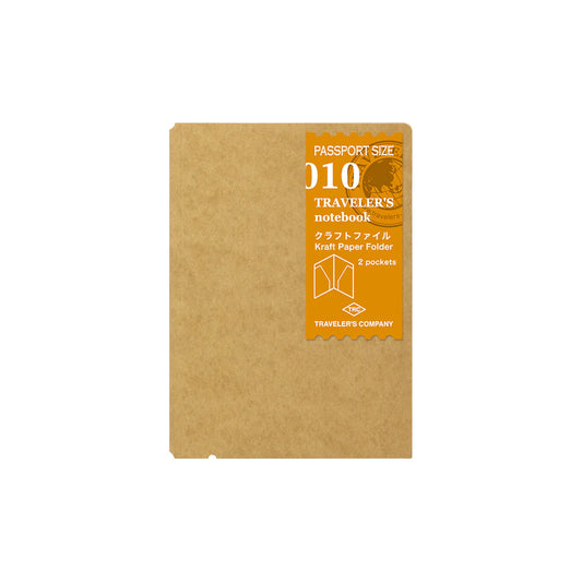 TRAVELER'S P10 PASSPORT SIZE REFILL KRAFT FILE