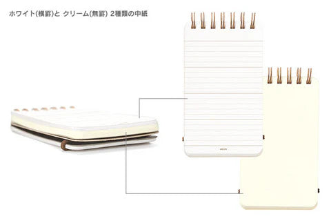 GRAIN MEMO PAD DARK BROWN