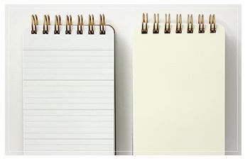 GRAIN MEMO PAD DARK BROWN
