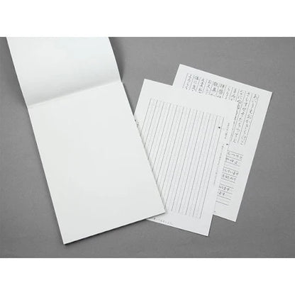 Midori beautiful letters notepad