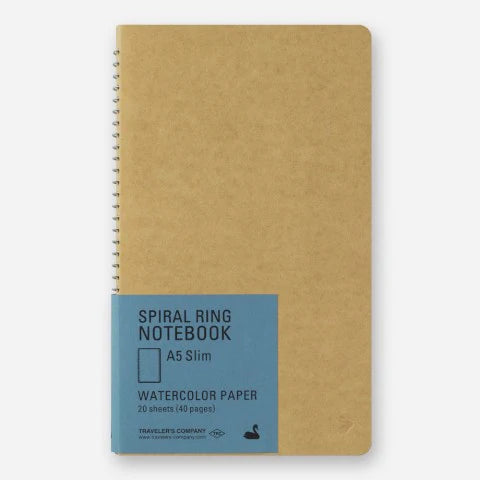 A5 Slim Spiral Bound Notebook