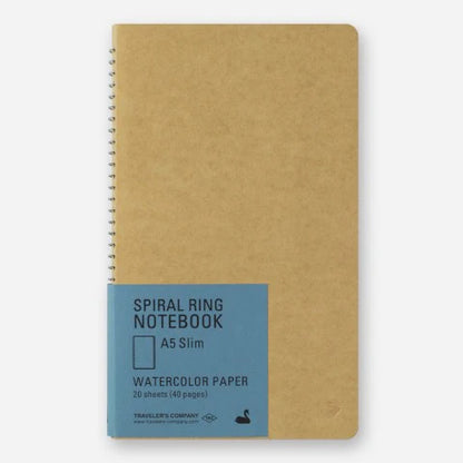 A5 Slim Spiral Bound Notebook