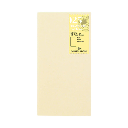025 REGULAR SIZE REFILL MD PAPER CREAM BLANK