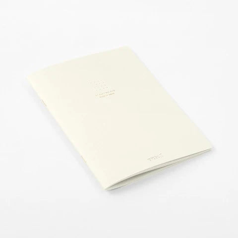 MIDORI SOFT COLOR NOTEBOOK - A5 - DOT GRID - WHITE