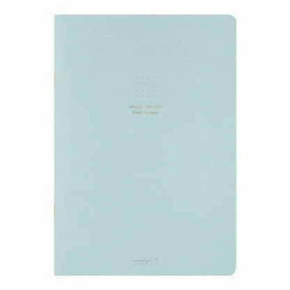 MIDORI SOFT COLOR NOTEBOOK - A5 - DOT GRID - BLUE