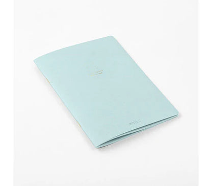 MIDORI SOFT COLOR NOTEBOOK - A5 - DOT GRID - BLUE