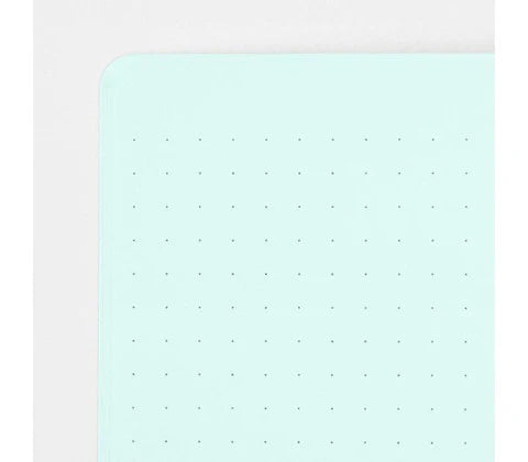 MIDORI SOFT COLOR NOTEBOOK - A5 - DOT GRID - BLUE