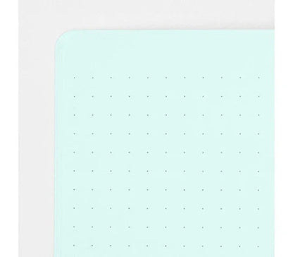 MIDORI SOFT COLOR NOTEBOOK - A5 - DOT GRID - BLUE