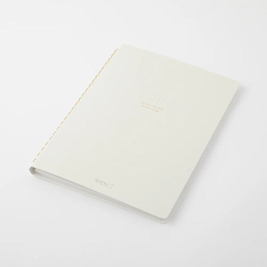 MIDORI - RING NOTEBOOK A5 COLOR DOT GRID WHITE