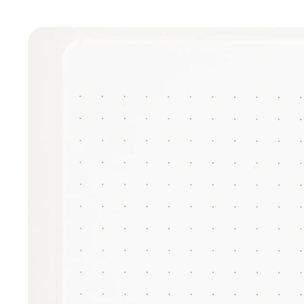 RING NOTEBOOK A5 COLOR DOT GRID WHITE