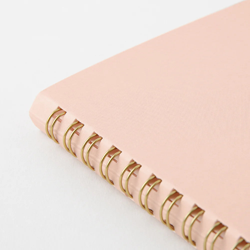 MIDORI - RING NOTEBOOK A5 COLOR DOT GRID PINK