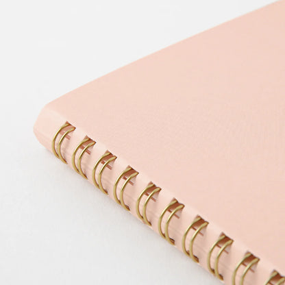 MIDORI - RING NOTEBOOK A5 COLOR DOT GRID PINK