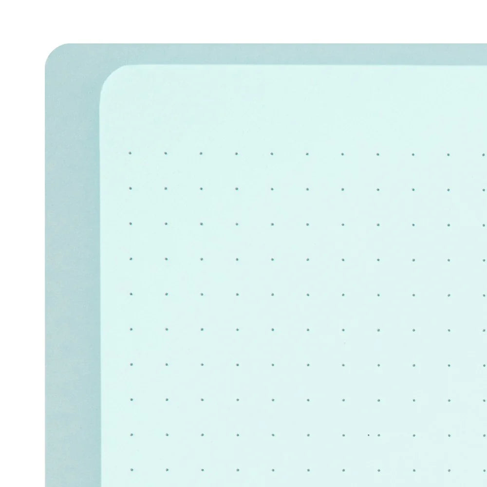 RING NOTEBOOK A5 COLOR DOT GRID BLUE