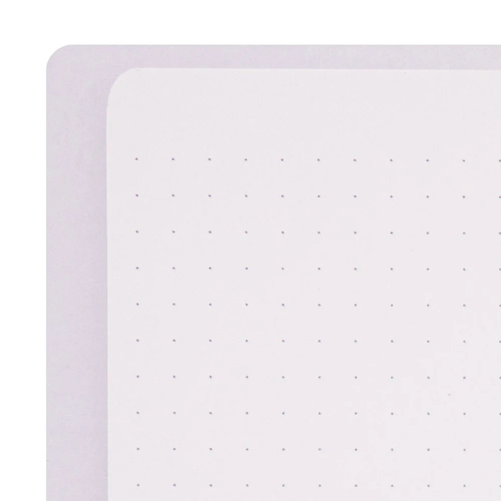 RING NOTEBOOK A5 COLOR DOT GRID PURPLE