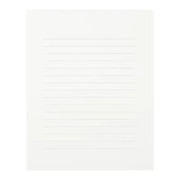 MIDORI - LETTER PAD COTTON HORIZONTAL RULED LINES A