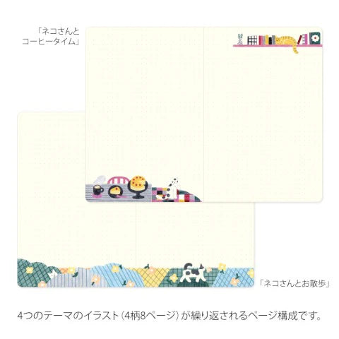 YURU LOG NOTEBOOK B6 CAT