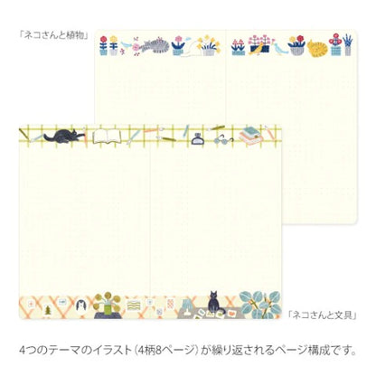 YURU LOG NOTEBOOK B6 CAT