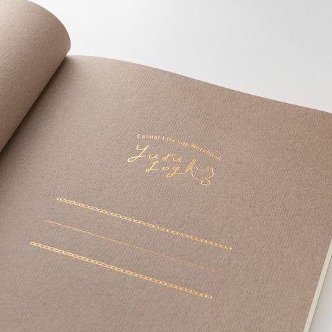 YURU LOG NOTEBOOK B6 WATERCOLOR