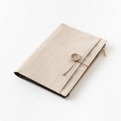 YURU LOG NOTEBOOK COVER B6 CLOTH BEIGE