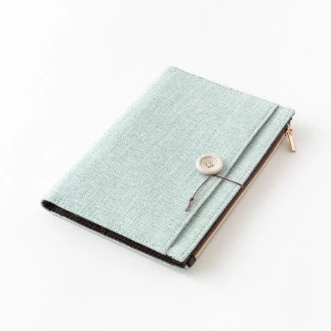 YURU LOG NOTEBOOK COVER B6 CLOTH LIGHT BLUE