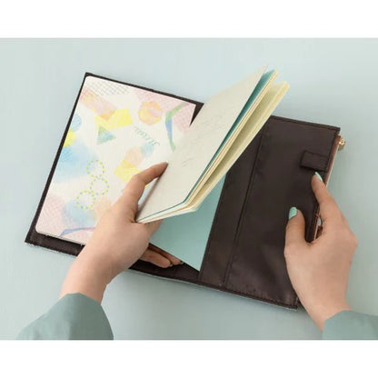 YURU LOG NOTEBOOK COVER B6 CLOTH LIGHT BLUE